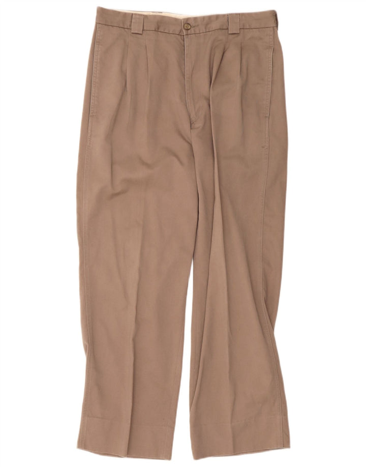 Levi's Womens Pegged Chino Trousers W34 L30 Beige Cotton