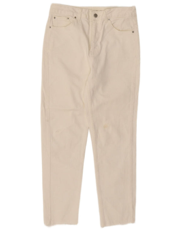 Topshop Womens Slim Jeans W28 L26 White Polyester