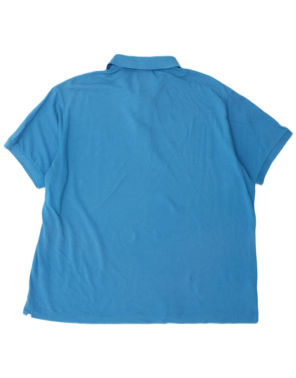 Lacoste Mens Classic Fit Polo Shirt Size 8 3XL Blue Cotton