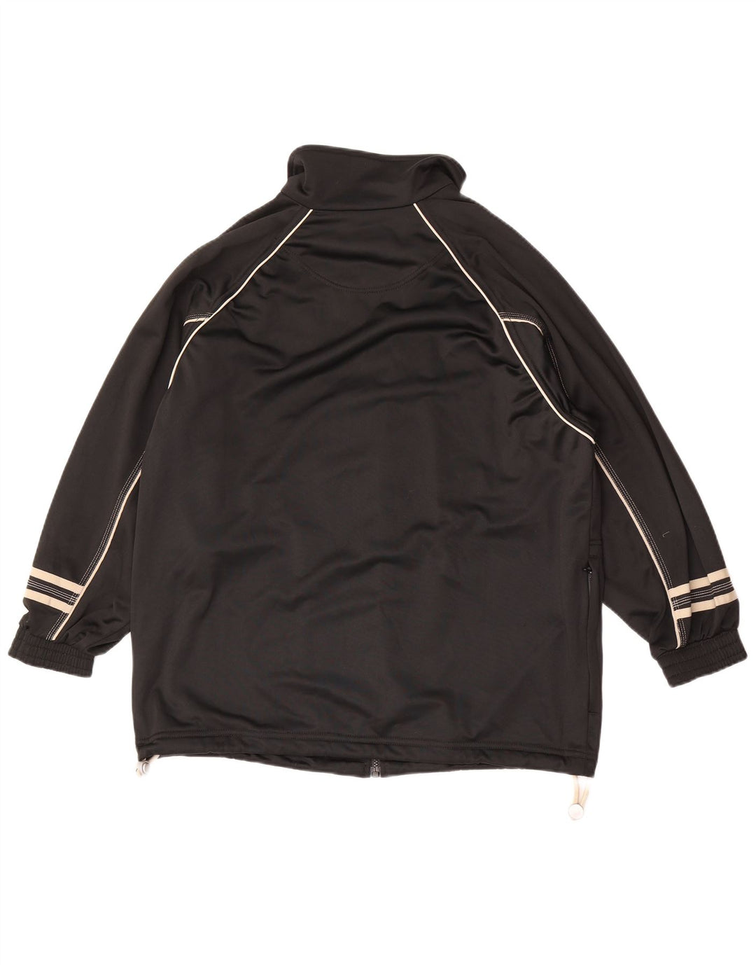 Lotto Mens Tracksuit Top Jacket Large Black Polyester