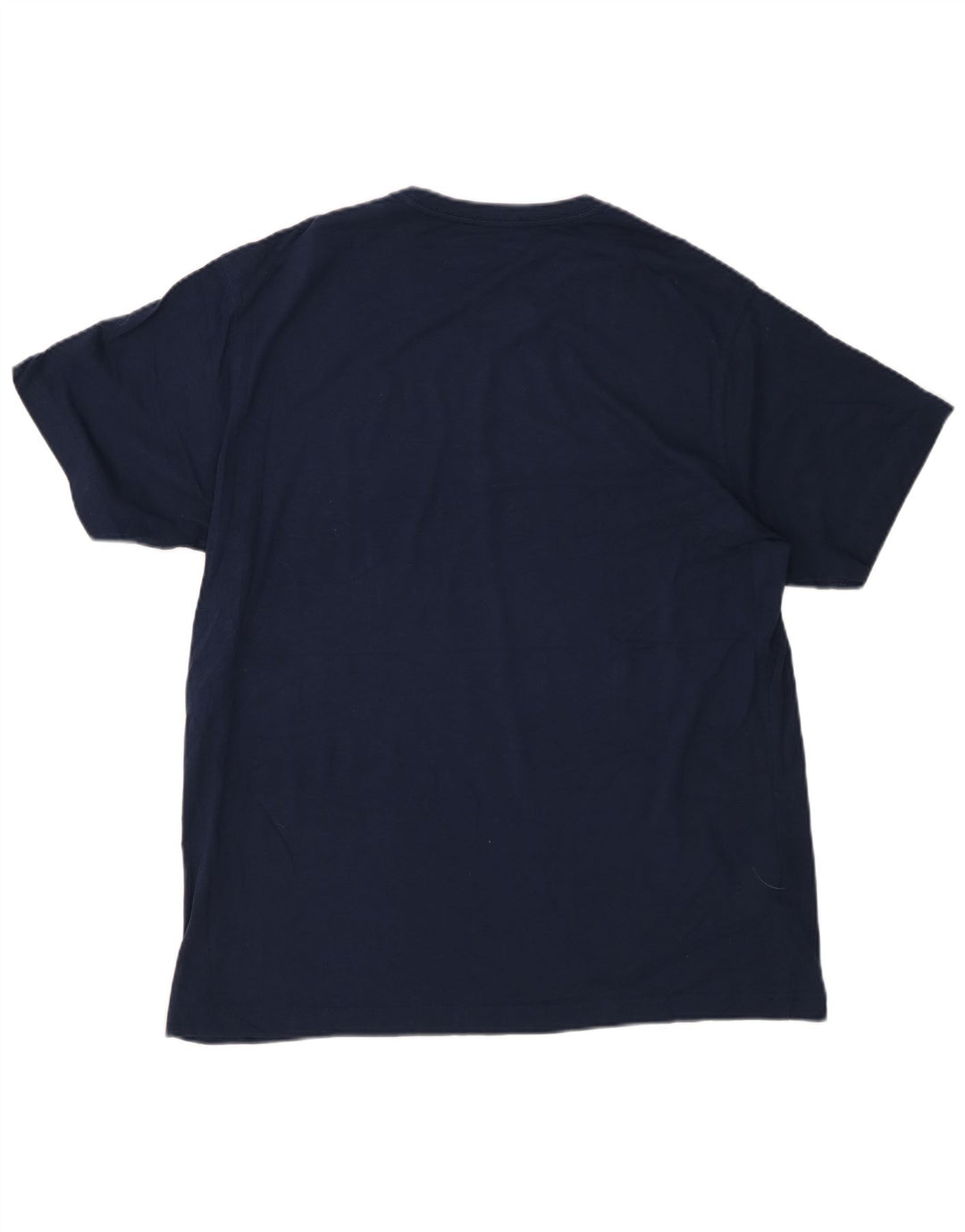 EDDIE BAUER Mens T-Shirt Top Large Navy Blue Cotton