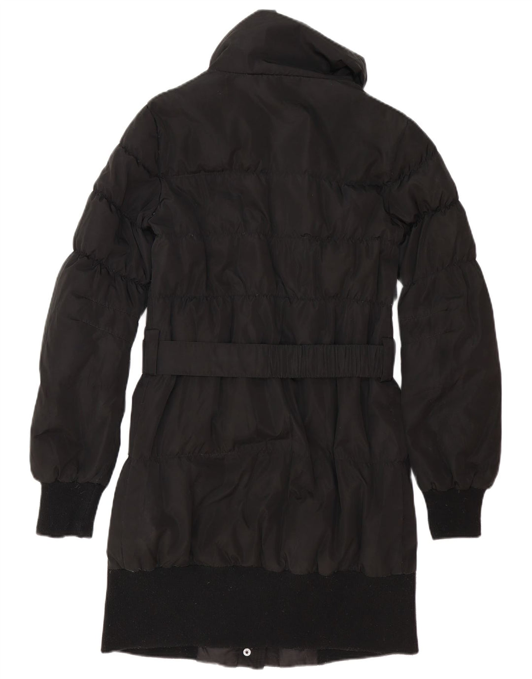 Liu Jo Womens Padded Coat IT 44 Medium Black Polyester