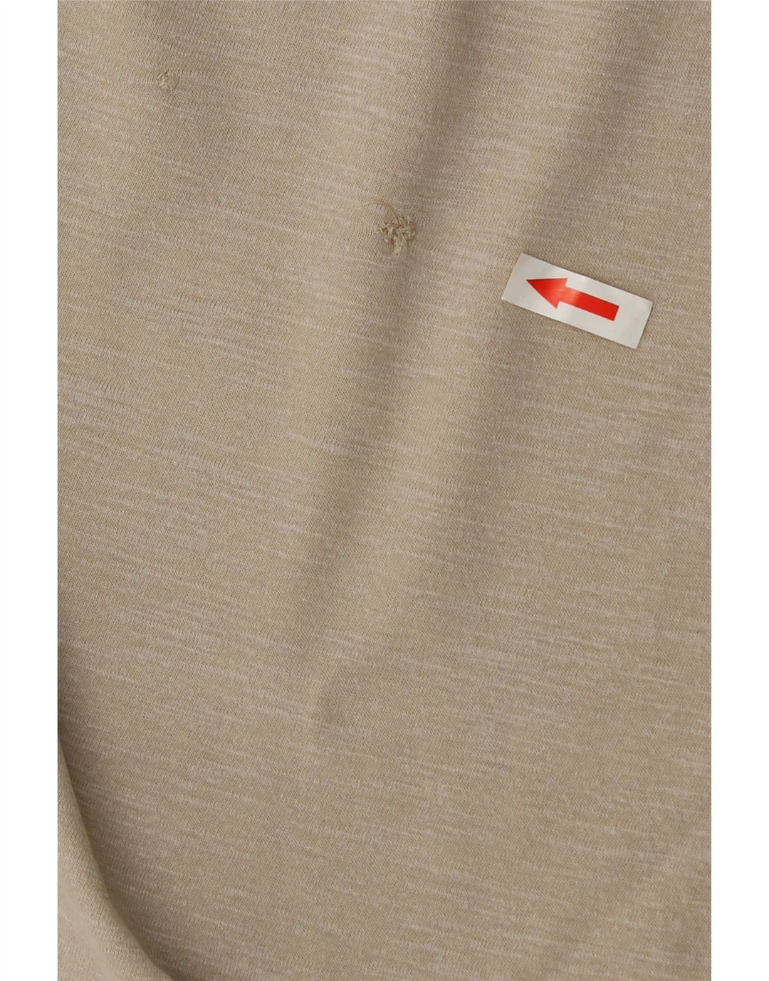 Lee Mens Regular Fit T-Shirt Top XL Beige Lyocell