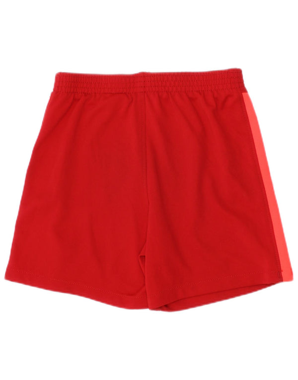 Nike Boys Liverpool Sport Shorts 4-5 Years Small Red Colourblock Polyester