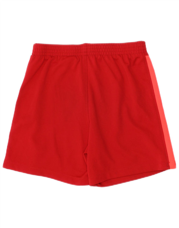 Nike Boys Liverpool Sport Shorts 4-5 Years Small Red Colourblock Polyester