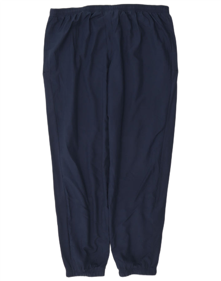Nike Mens Dri Fit Tracksuit Trousers Joggers XL Navy Blue Polyester