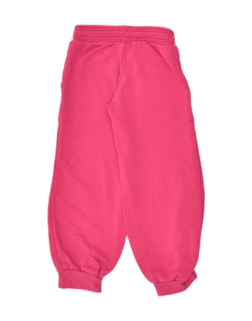 ADIDAS Girls Tracksuit Trousers Joggers 6-7 Years Pink Polka Dot Cotton | Vintage Adidas | Thrift | Second-Hand Adidas | Used Clothing | Messina Hembry 