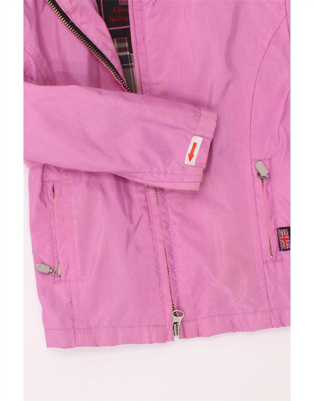 Belstaff Girls Bomber Jacket 2-3 Years Pink Nylon