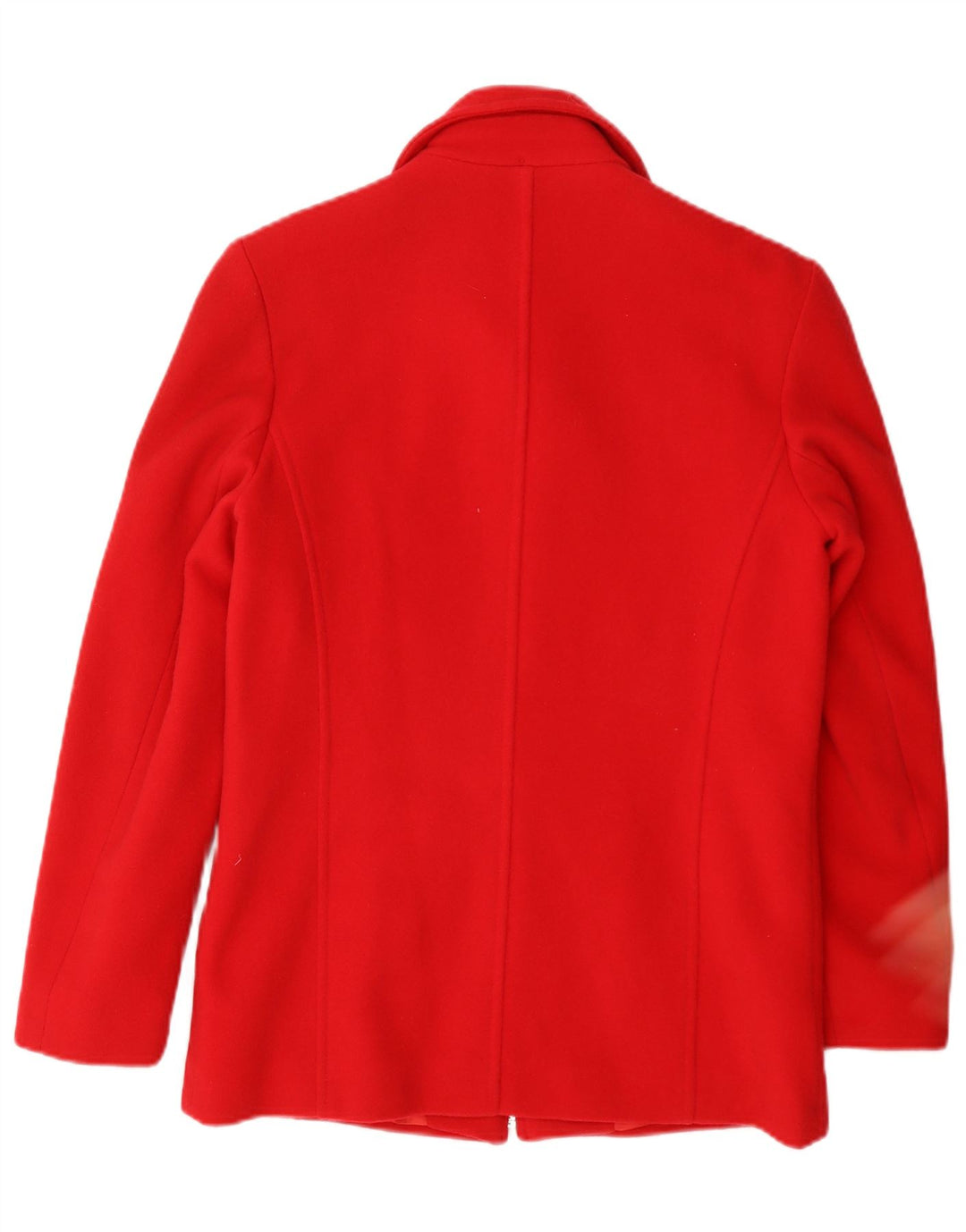 Kesta London Womens Full Zip Blazer Jacket UK 10 Small Red Wool