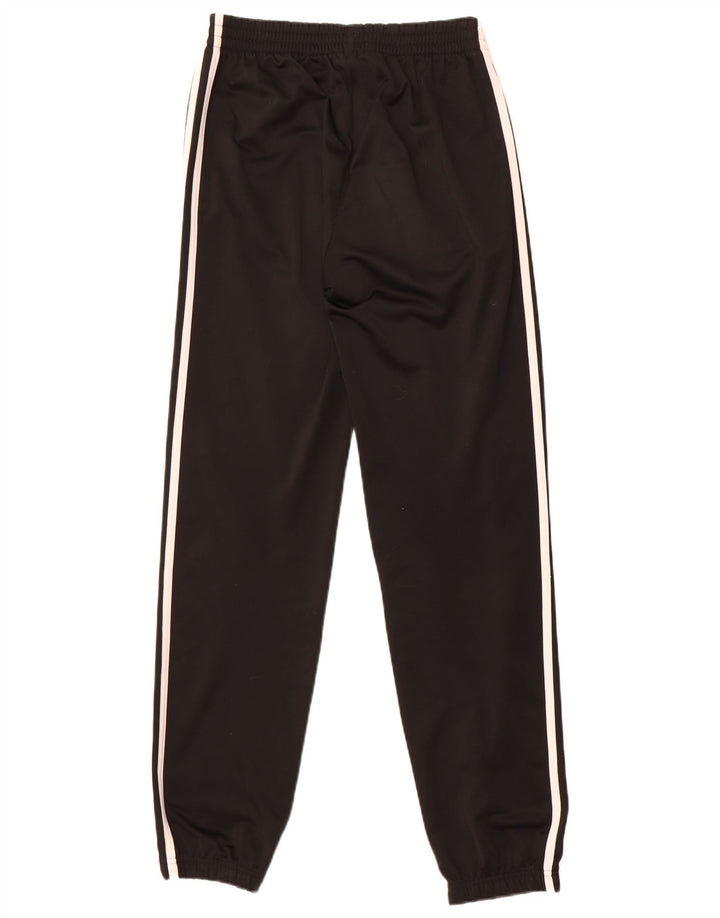Adidas Boys Tracksuit Trousers Joggers 15-16 Years  Black Polyester