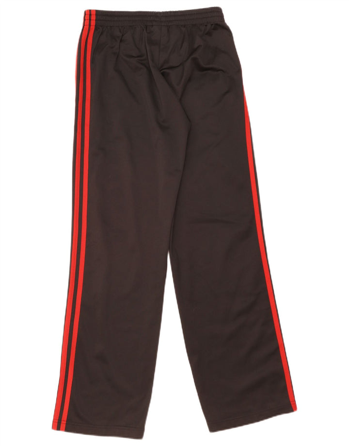 Adidas Boys Tracksuit Trousers 13-14 Years Black Polyester