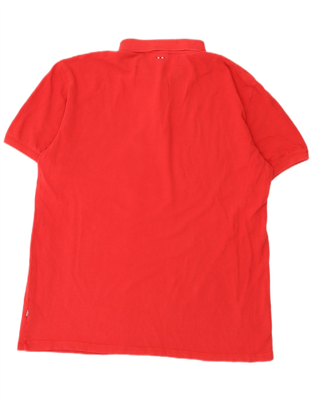 Napapijri Mens Polo Shirt 2XL Red