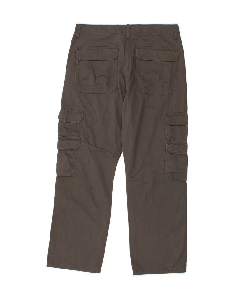 WRANGLER Mens Straight Cargo Trousers W32 L30 Grey Cotton Vintage Wrangler and Second-Hand Wrangler from Messina Hembry 