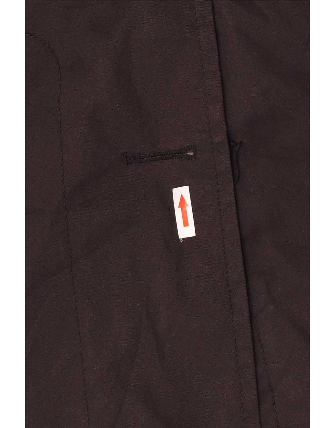 Zara Womens Trench Coat UK 14 Medium Navy Blue Cotton