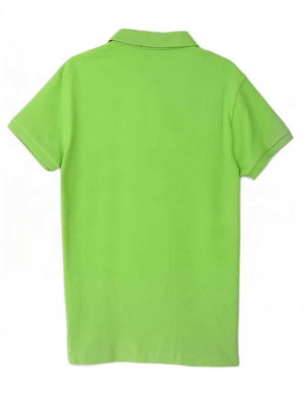 Ralph Lauren Womens Polo Shirt UK 16 Large Green Cotton