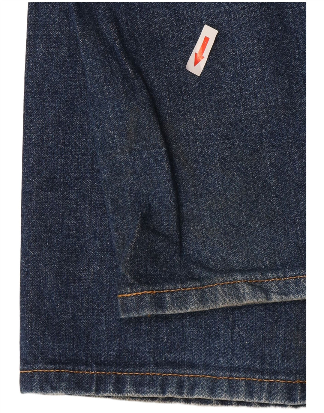 Farah Mens Straight Jeans W36 L30 Blue Cotton