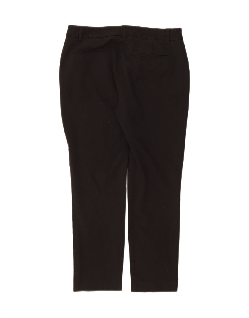 REISS Womens Slim Suit Trousers UK 12 Medium W32 L26 Black Polyester Vintage Reiss and Second-Hand Reiss from Messina Hembry 