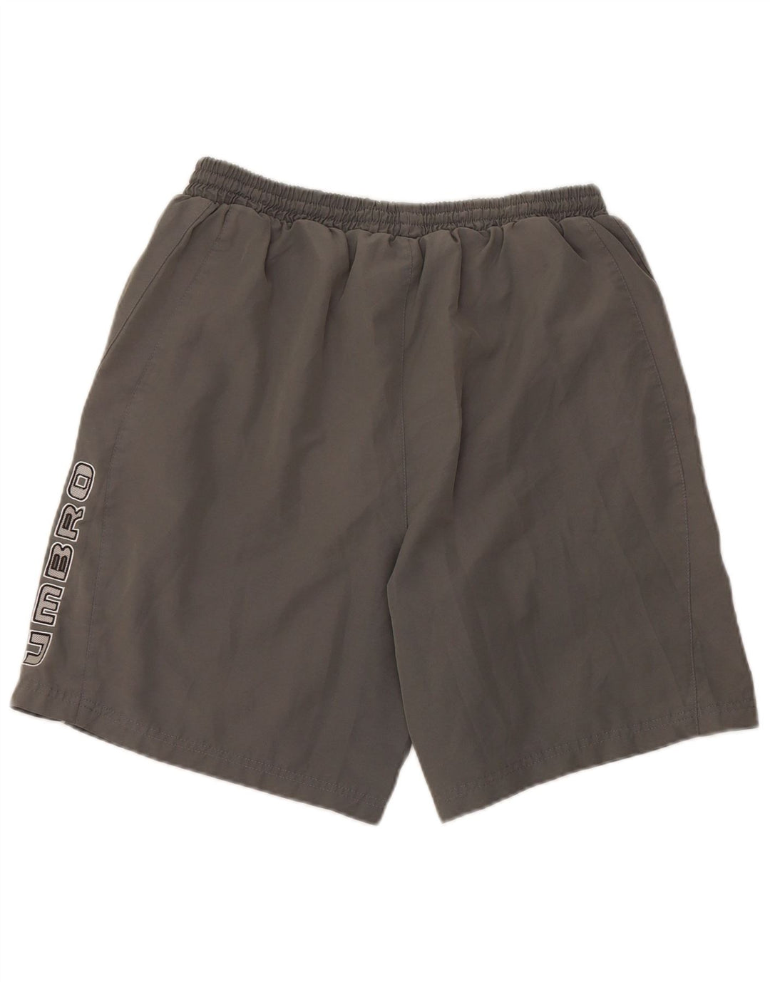 Umbro Mens Sport Shorts Large Grey Polyester