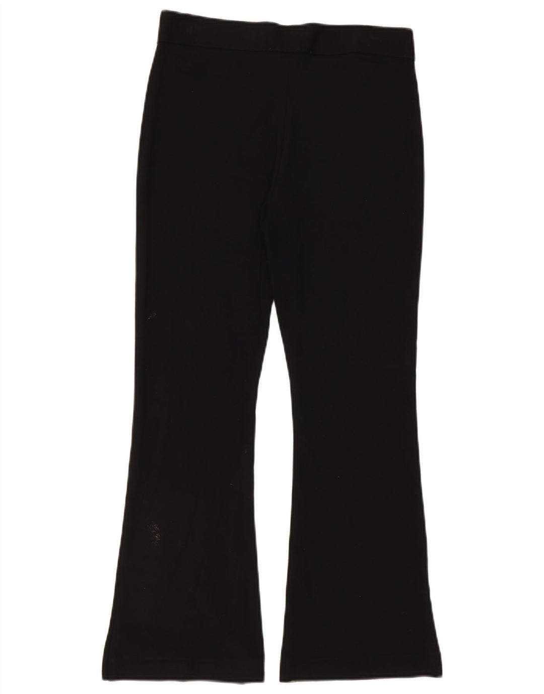 Marks & Spencer Womens Flare Trousers W30 L27 Black