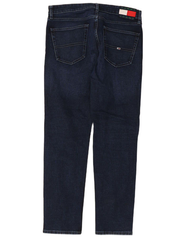 Tommy Hilfiger Mens Slim Jeans W32 L32 Blue Cotton