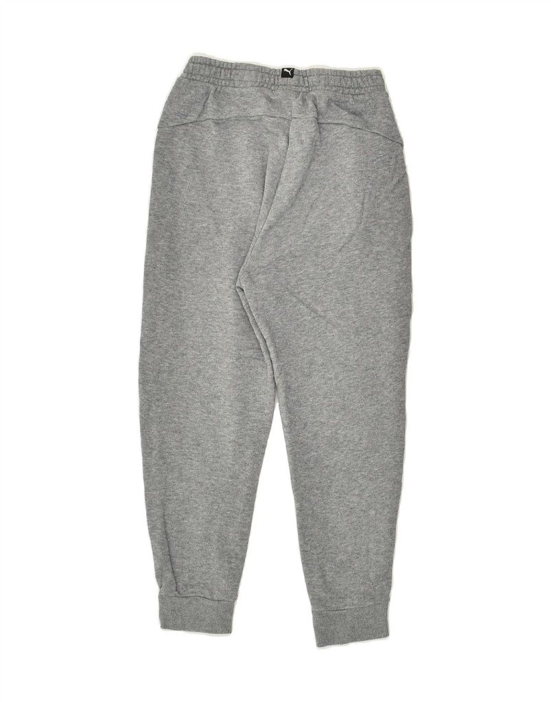 PUMA Boys Tracksuit Trousers Joggers 9-10 Years Grey | Vintage Puma | Thrift | Second-Hand Puma | Used Clothing | Messina Hembry 