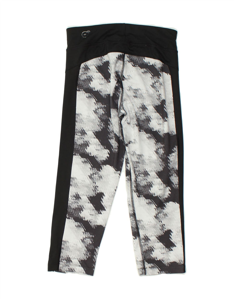 PUMA Girls Capri Leggings 13-14 Years Grey Camouflage Polyester | Vintage Puma | Thrift | Second-Hand Puma | Used Clothing | Messina Hembry 