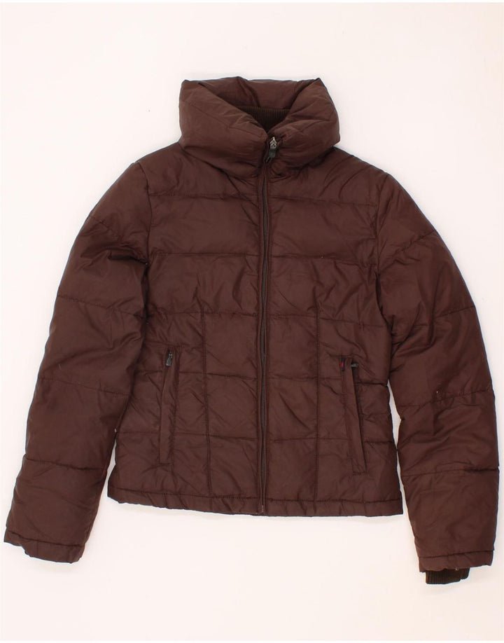 KAPPA Womens Padded Jacket UK 6 XS Brown Polyamide Vintage Kappa and Second-Hand Kappa from Messina Hembry 