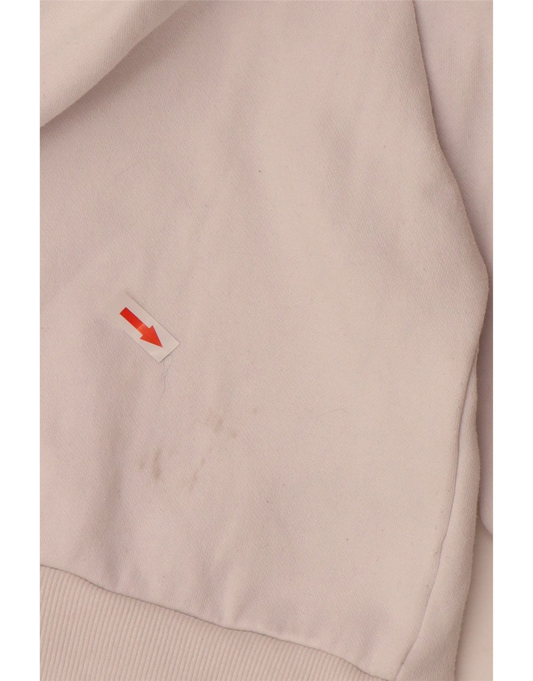 KAPPA Mens Graphic Hoodie Jumper Large White Cotton