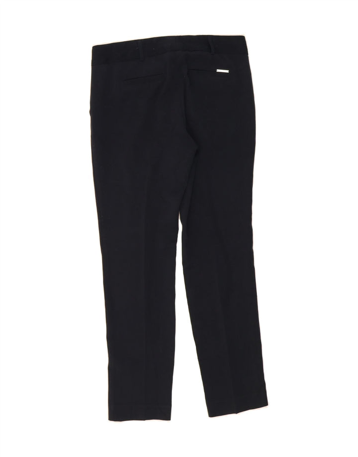 MICHAEL KORS Womens Slim Chino Trousers US 6 Medium W30 L30 Navy Blue Vintage Michael Kors and Second-Hand Michael Kors from Messina Hembry 