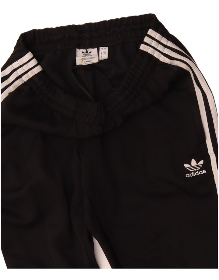 Adidas Mens Tracksuit Trousers Joggers Small  Black Polyester