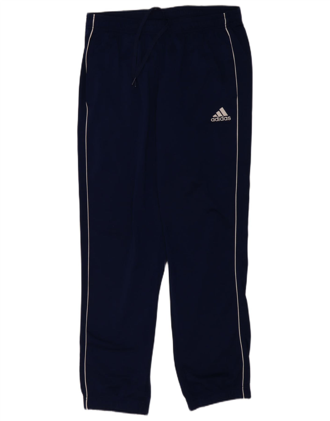 Adidas Womens Tracksuit Trousers Joggers UK 14 Large  Navy Blue Polyester
