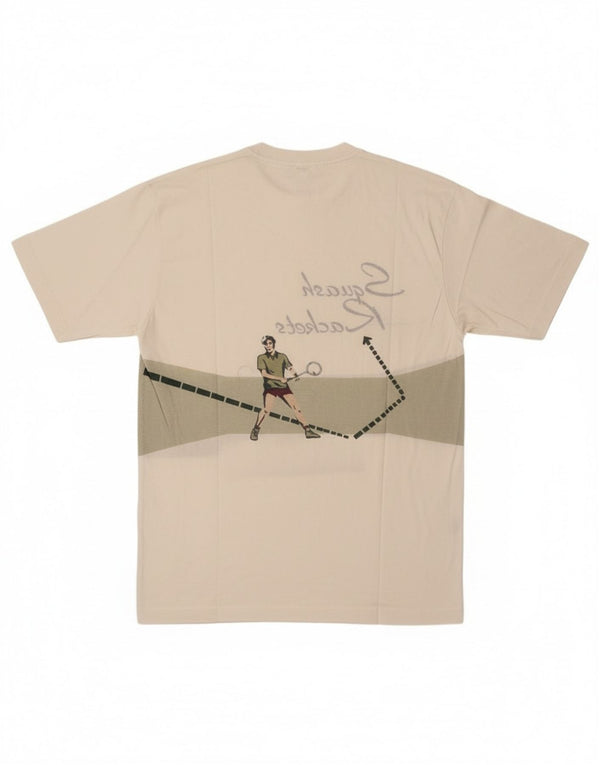 Cacharel Mens Graphic T-Shirt Top Large White