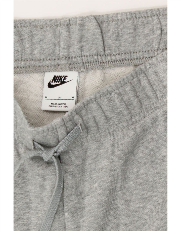 Nike Womens Tracksuit Trousers Joggers UK 14 Medium Grey Cotton