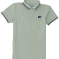 Armani Exchange Mens Polo Shirt Large Blue Cotton