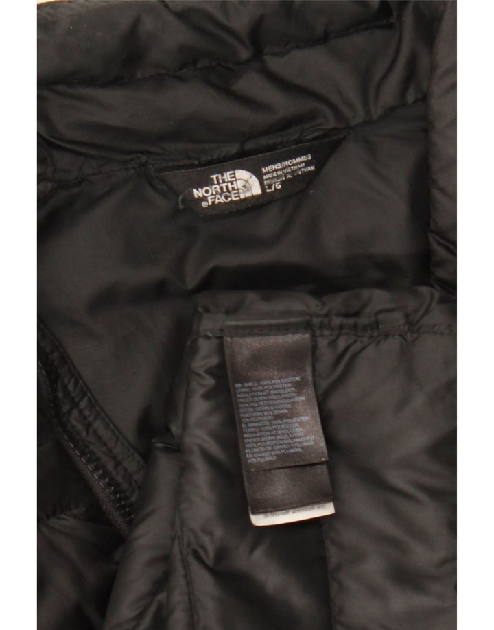 THE NORTH FACE Mens Padded Jacket UK 40 Large Black Polyester
