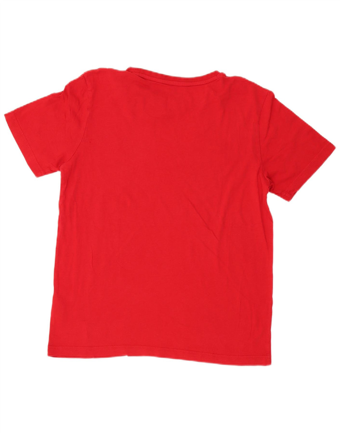 Puma Mens Graphic T-Shirt Top Medium Red Cotton