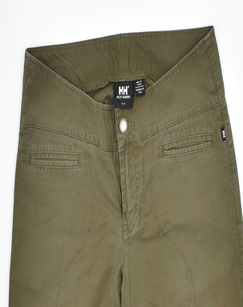 HELLY HANSEN Womens Bermuda Shorts W34 Large Khaki Cotton | Vintage | Thrift | Second-Hand | Used Clothing | Messina Hembry 