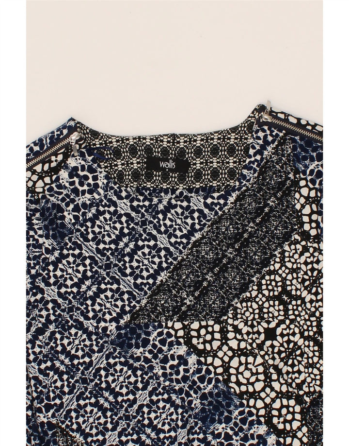 WALLIS Womens Abstract Pattern Sheath Dress UK 10 Small Multicoloured Vintage Wallis and Second-Hand Wallis from Messina Hembry 