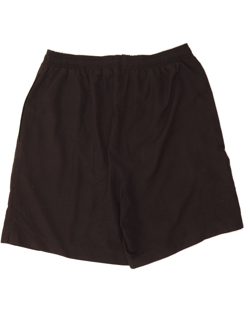 REEBOK Mens Swimming Shorts Large  Black Polyester Vintage Reebok and Second-Hand Reebok from Messina Hembry 