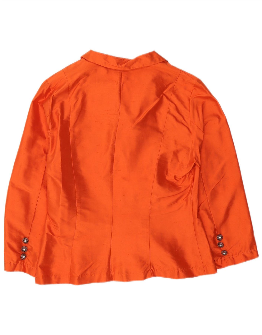 Marella Womens 3/4 Sleeve Shirt Blouse IT 46 Large Orange