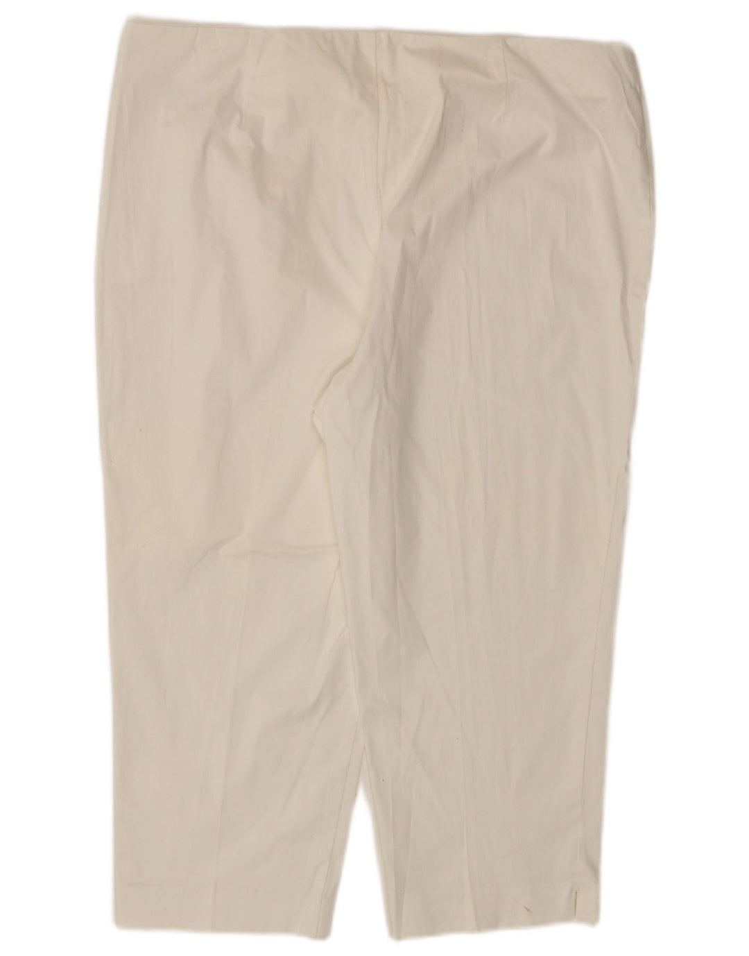 MARKS & SPENCER Womens Capri Trousers W38 L21 White