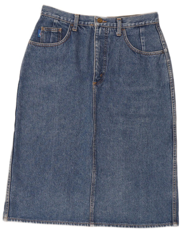 Vagabond Womens Denim Skirt IT 40 Small W30  Blue Cotton