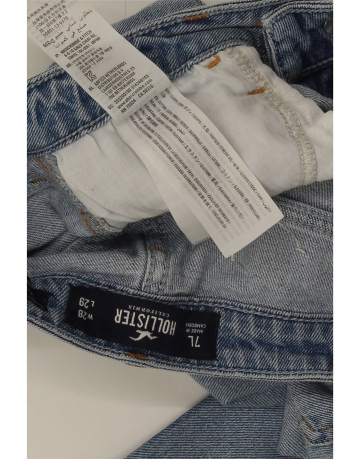 Hollister Womens Slim Jeans US 7 Medium W28 L29 Blue Cotton