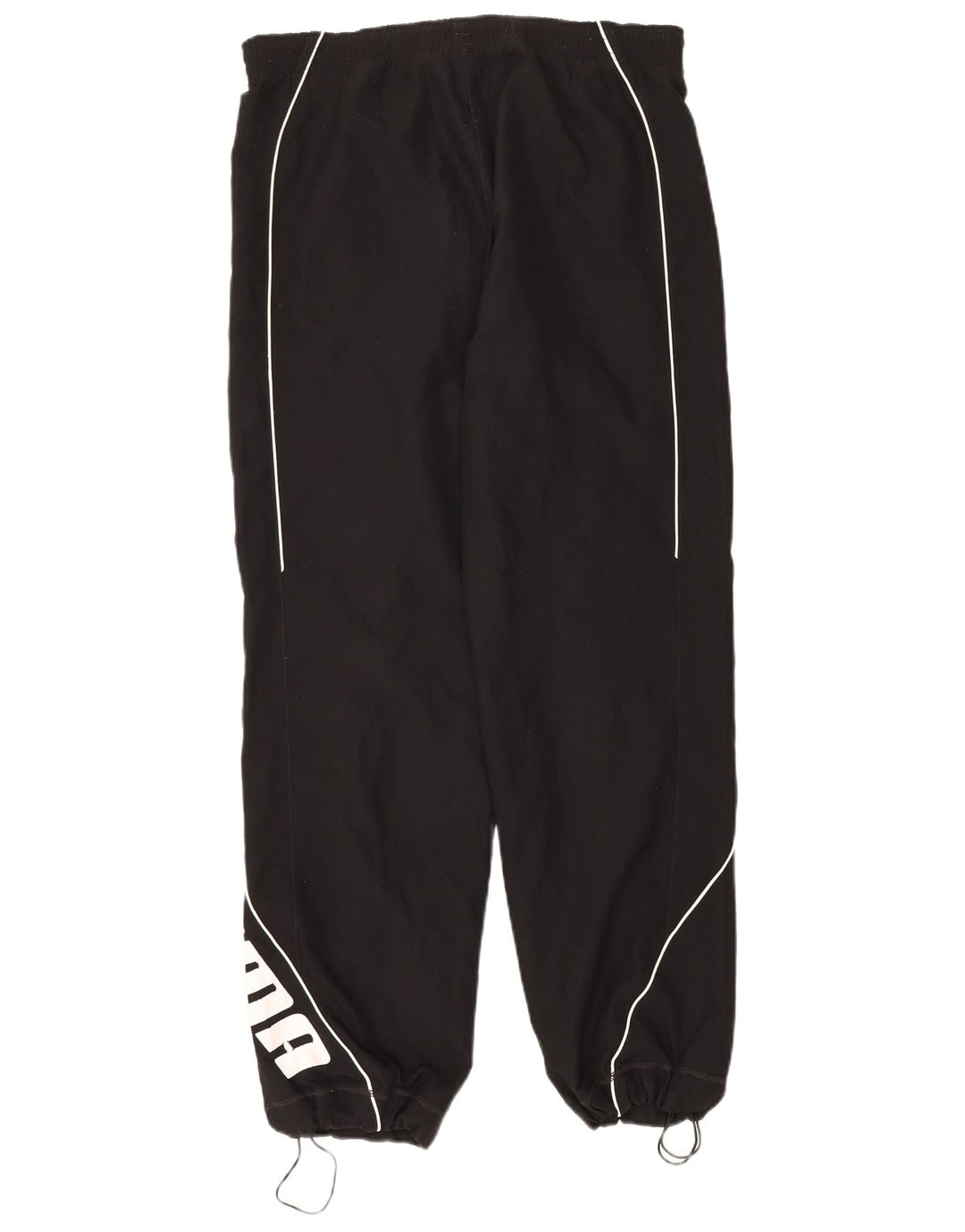 Puma Mens Graphic Tracksuit Trousers Medium  Black
