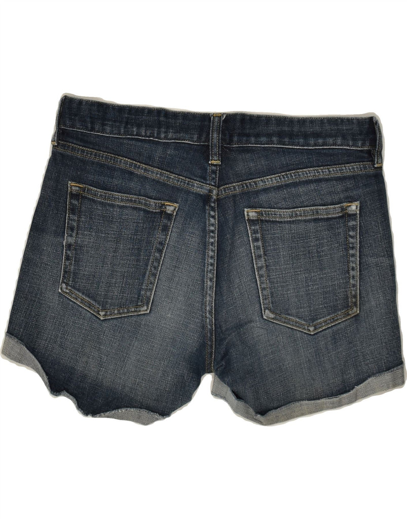 J. CREW Womens Denim Shorts W30 Medium Navy Blue Cotton | Vintage J. Crew | Thrift | Second-Hand J. Crew | Used Clothing | Messina Hembry 