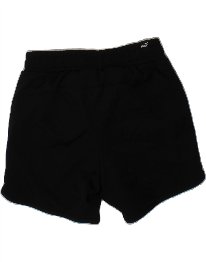 PUMA Boys Sport Shorts 7-8 Years  Black Polyester Vintage Puma and Second-Hand Puma from Messina Hembry 