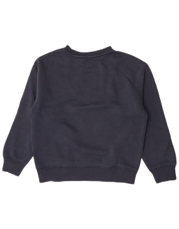 Zara Boys Graphic Sweatshirt Jumper 11-12 Years Navy Blue Cotton