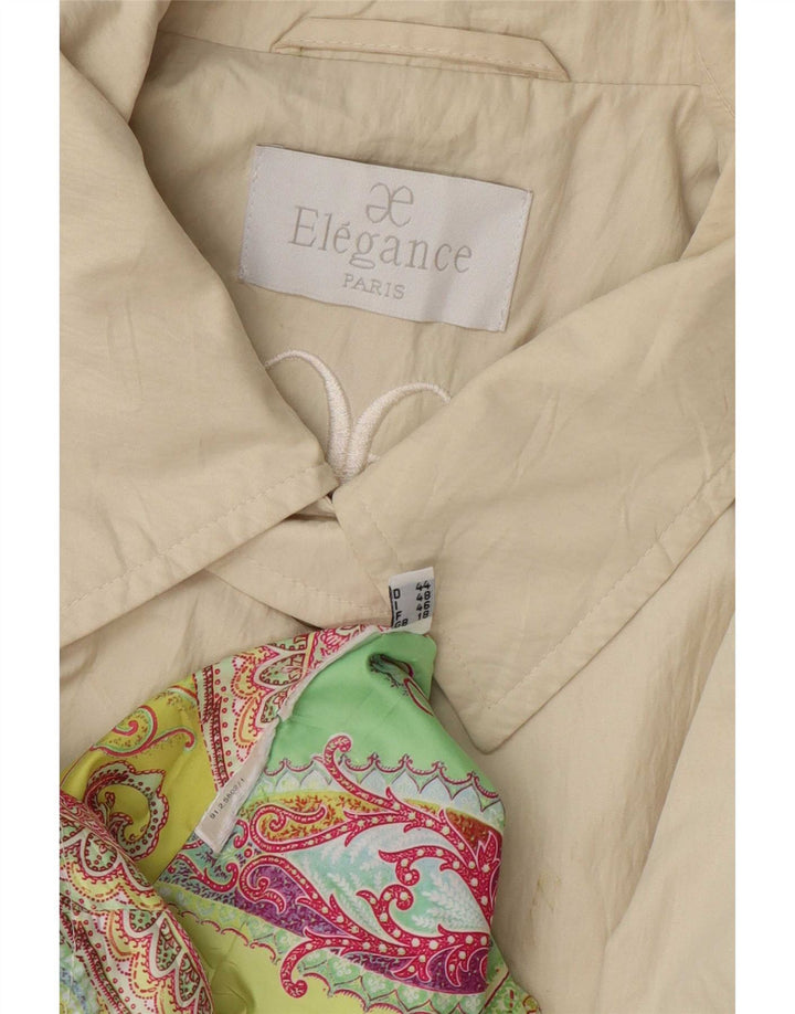 Elegance Womens Trench Coat UK 18 XL Beige