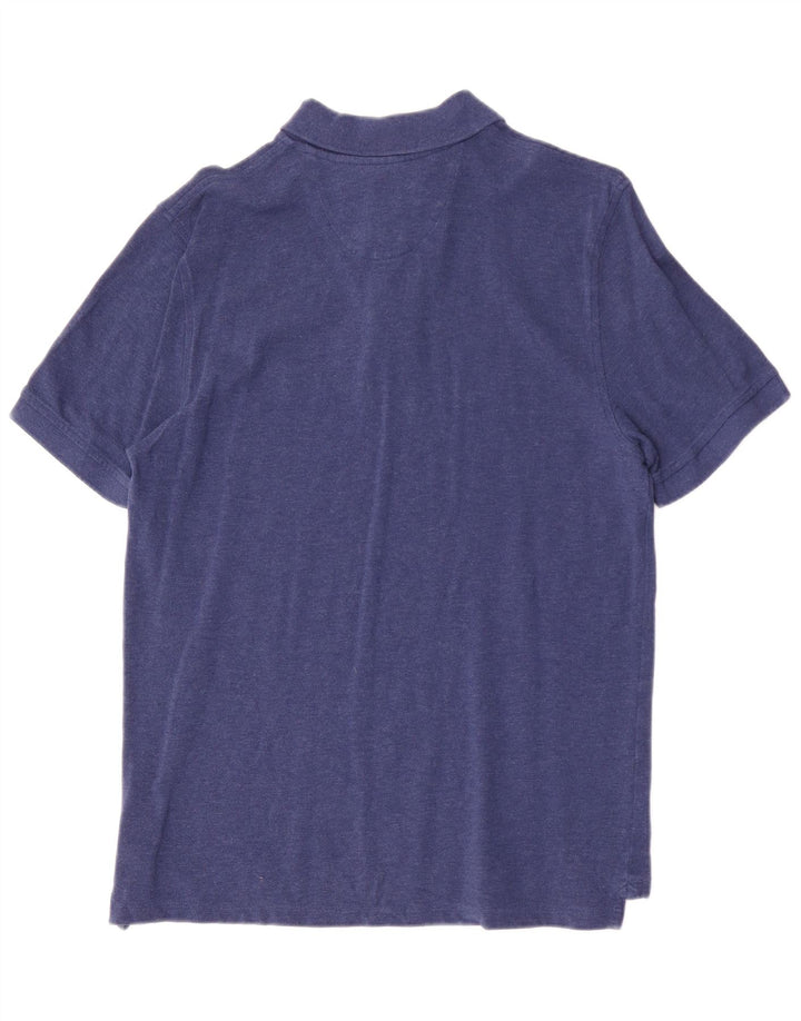 Brooks Brothers Mens Original Fit Polo Shirt Medium Blue Cotton