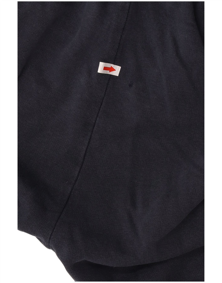 Ellesse Mens Graphic Tracksuit Trousers Joggers Medium Navy Blue Cotton